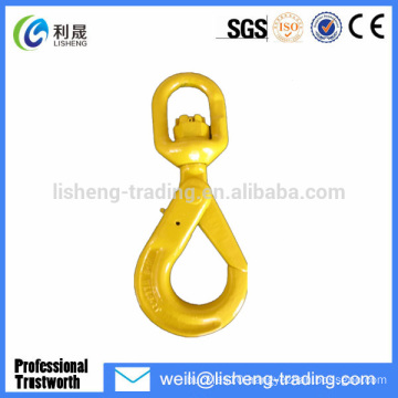 G80 European Type locking swivel hook